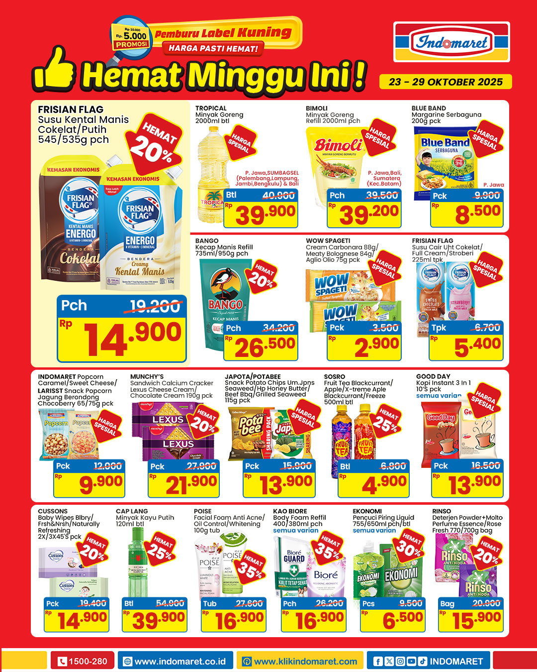 Promo Indomaret Hemat Minggu Ini Periode 23 - 29 Oktober 2025