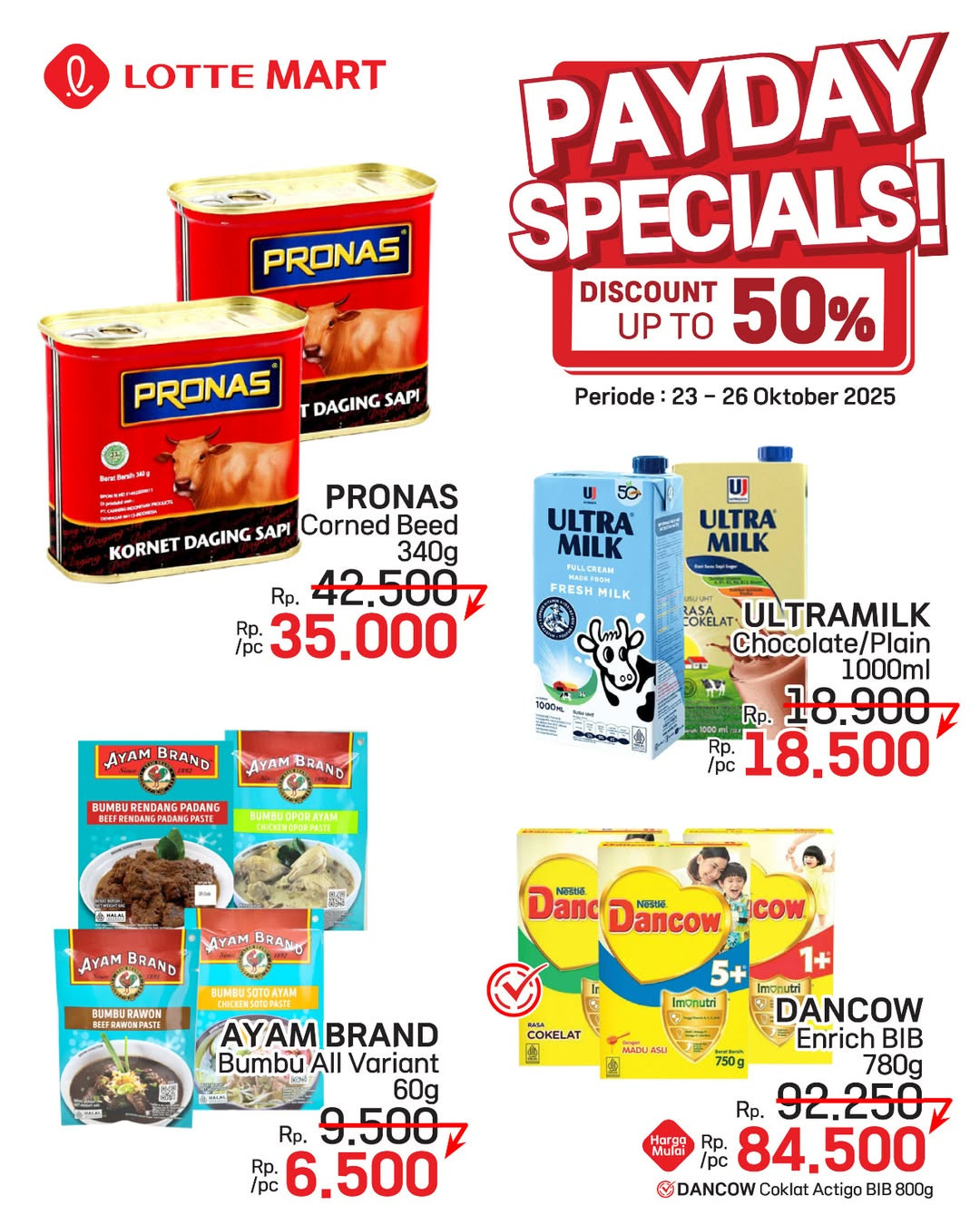 Promo Lottemart Payday Specials Diskon s/d 50% 23 - 26 Oktober 2025 - Image 6