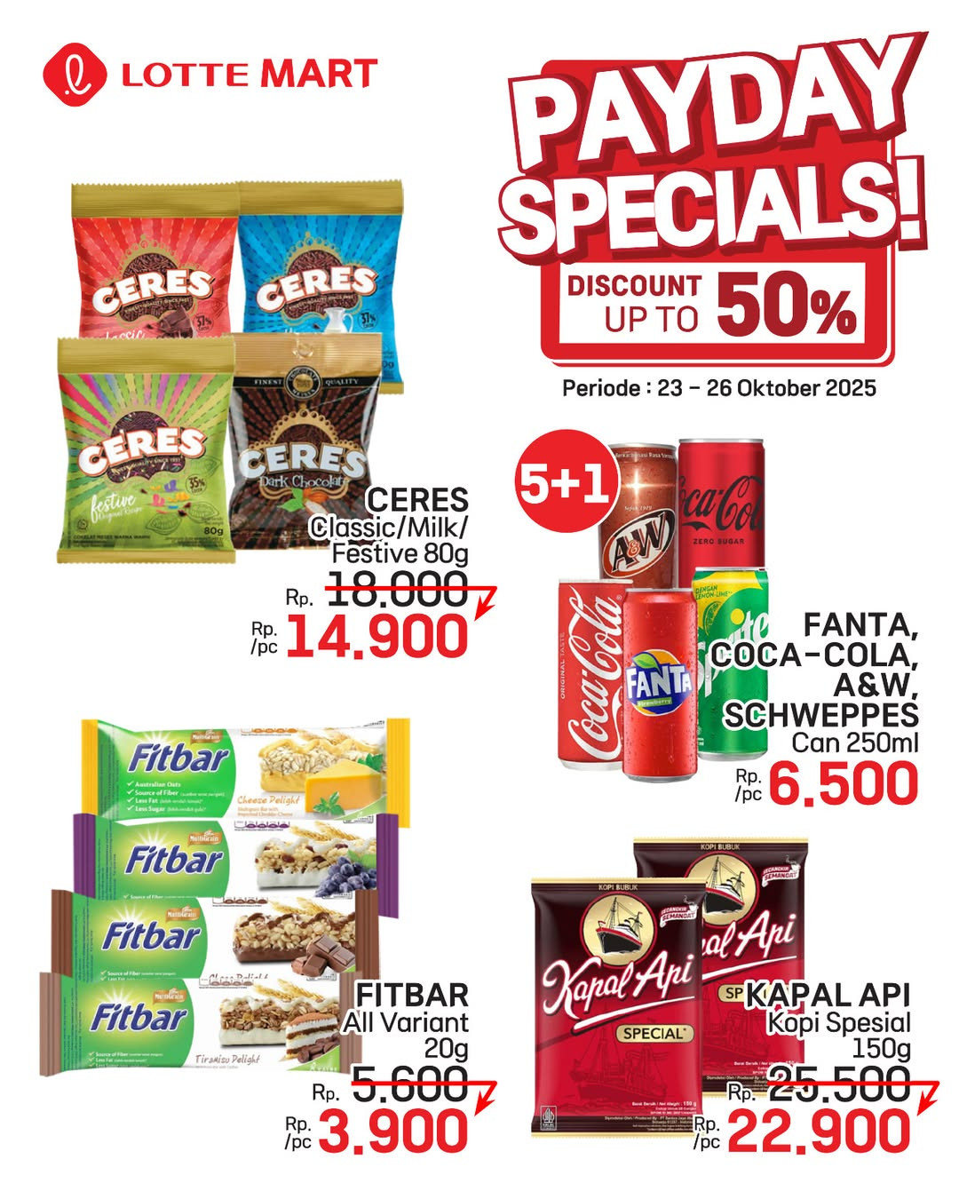 Promo Lottemart Payday Specials Diskon s/d 50% 23 - 26 Oktober 2025 - Image 7
