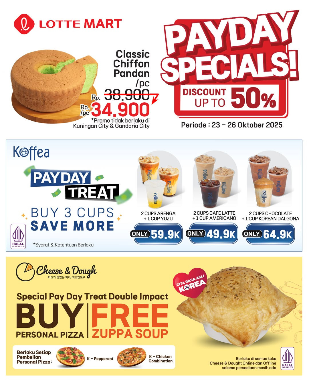 Promo Lottemart Payday Specials Diskon s/d 50% 23 - 26 Oktober 2025 - Image 8