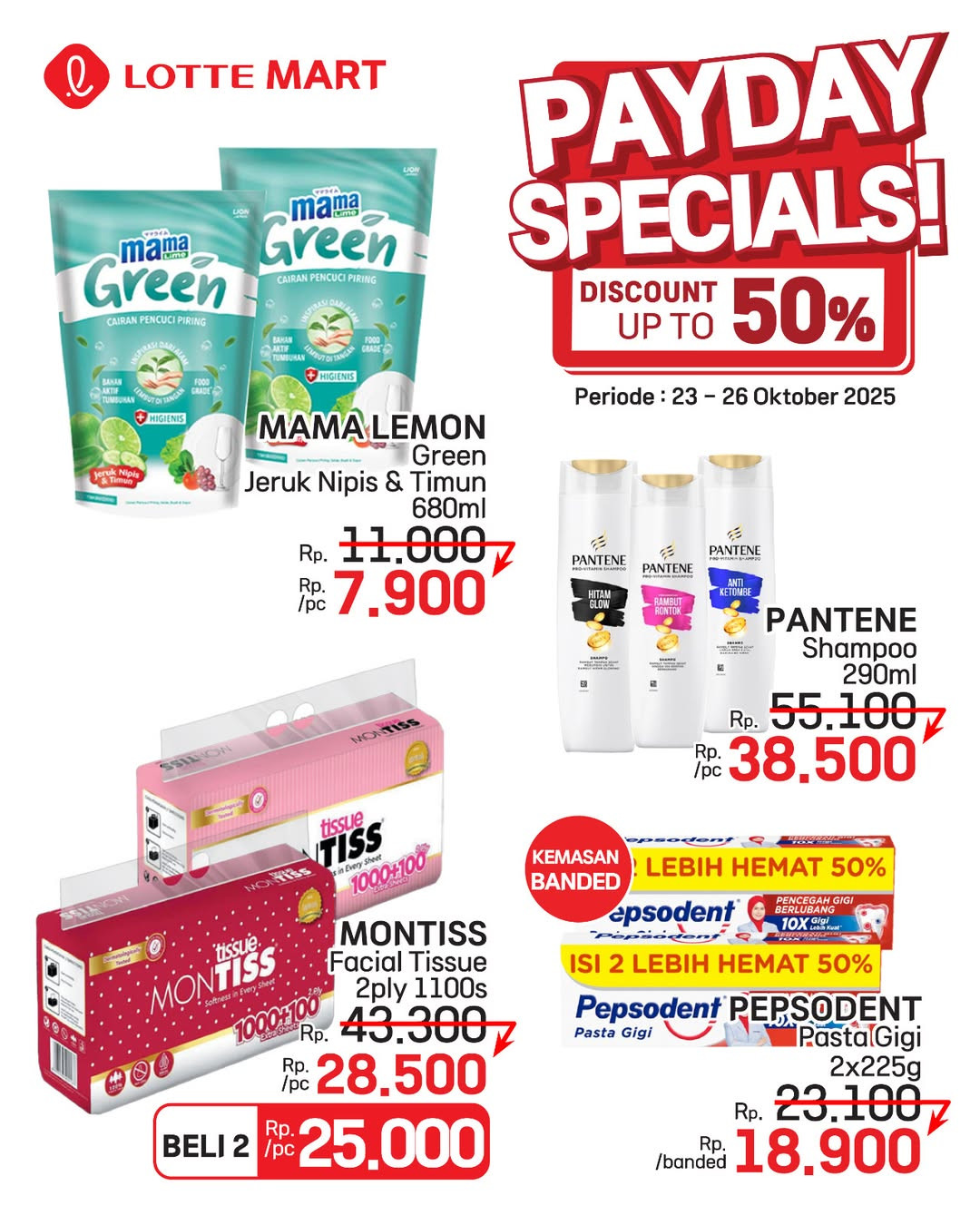 Promo Lottemart Payday Specials Diskon s/d 50% 23 - 26 Oktober 2025 - Image 9