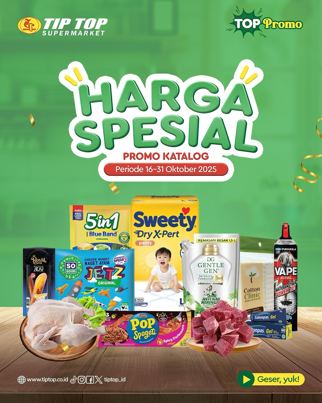 Promo Tip Top Harga Spesial 16 - 31 Oktober 2025